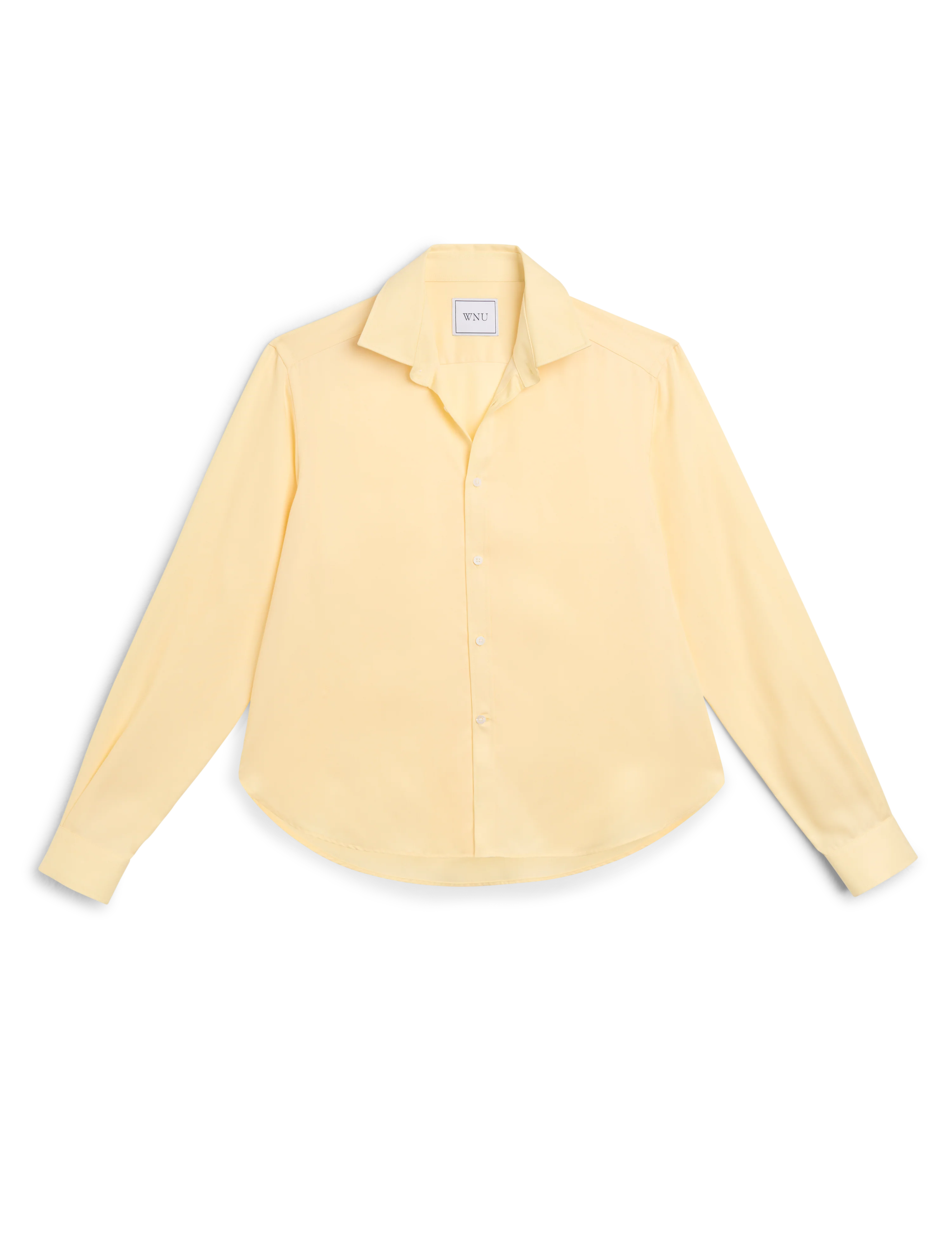 The Classic: TENCEL™ Lyocell, Pale Yellow - With Nothing Underneath