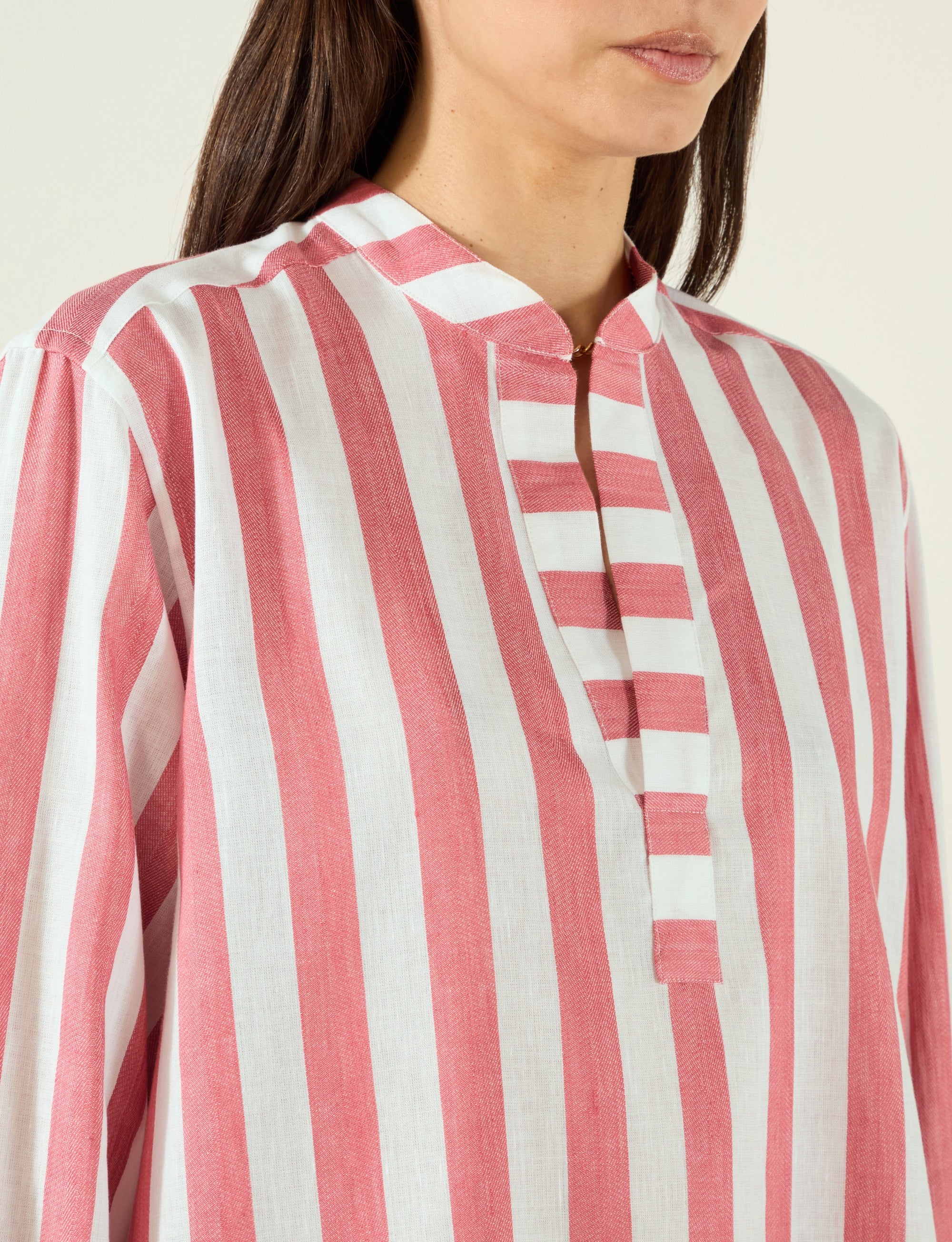 Ada: Weave, Strawberry Stripe - With Nothing Underneath