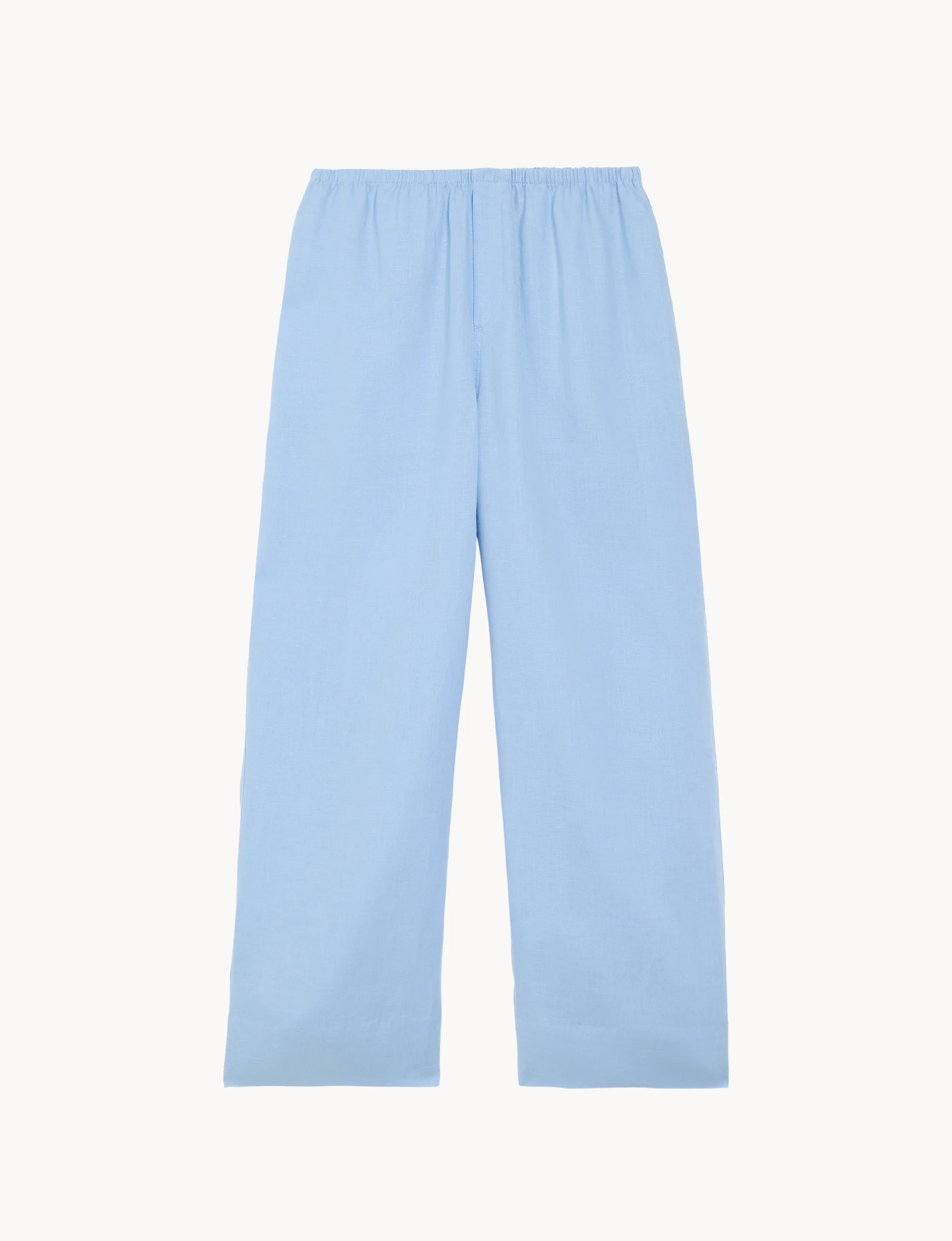 Bay Trouser: Linen, Cornflower Blue - With Nothing Underneath