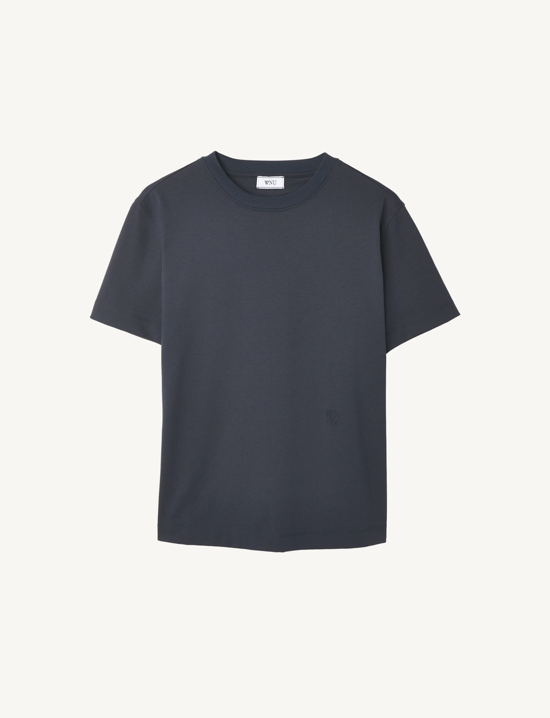 Soho T-Shirt: Cotton Jersey, Navy - With Nothing Underneath