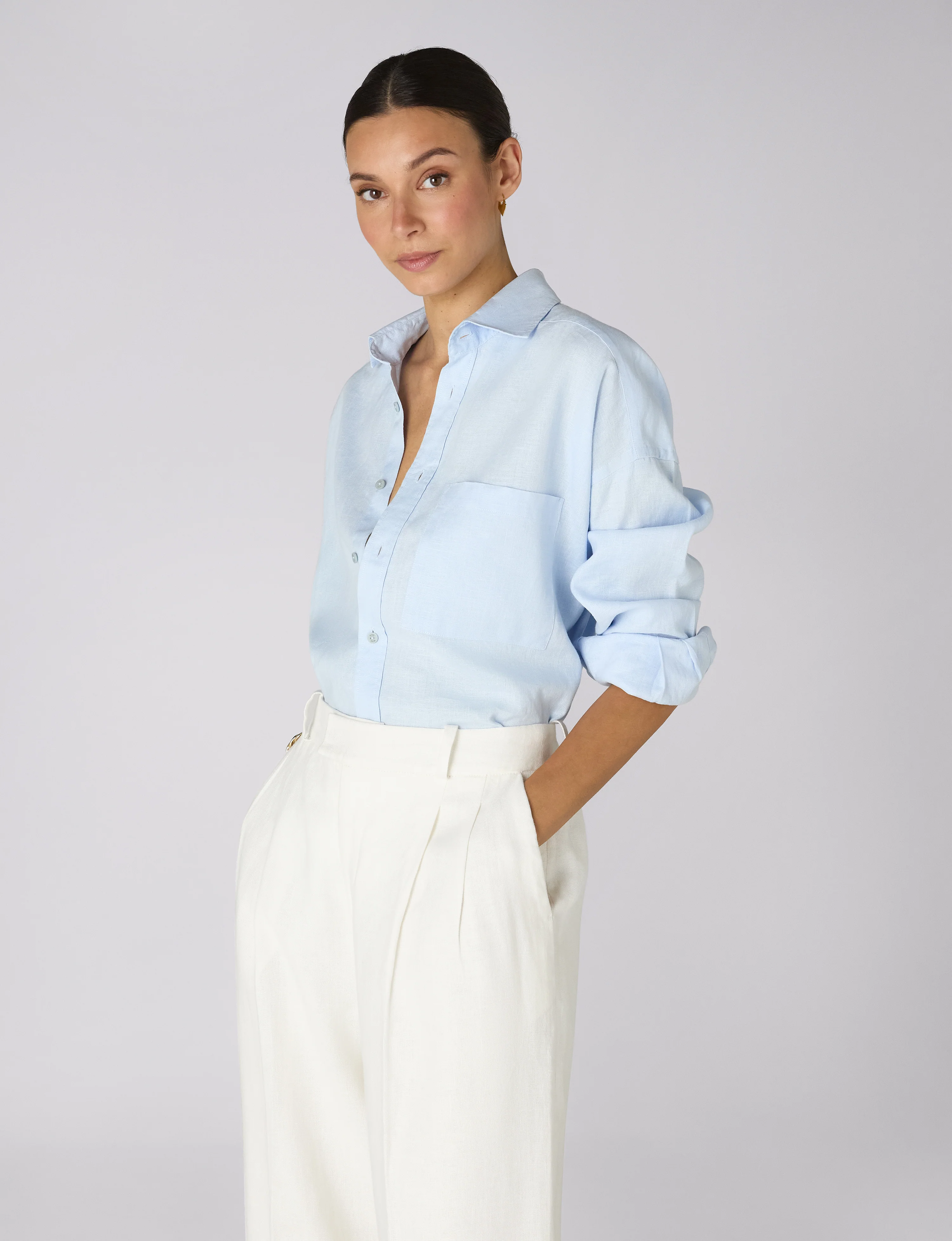 The Weekend: Hemp, Periwinkle Blue - With Nothing Underneath