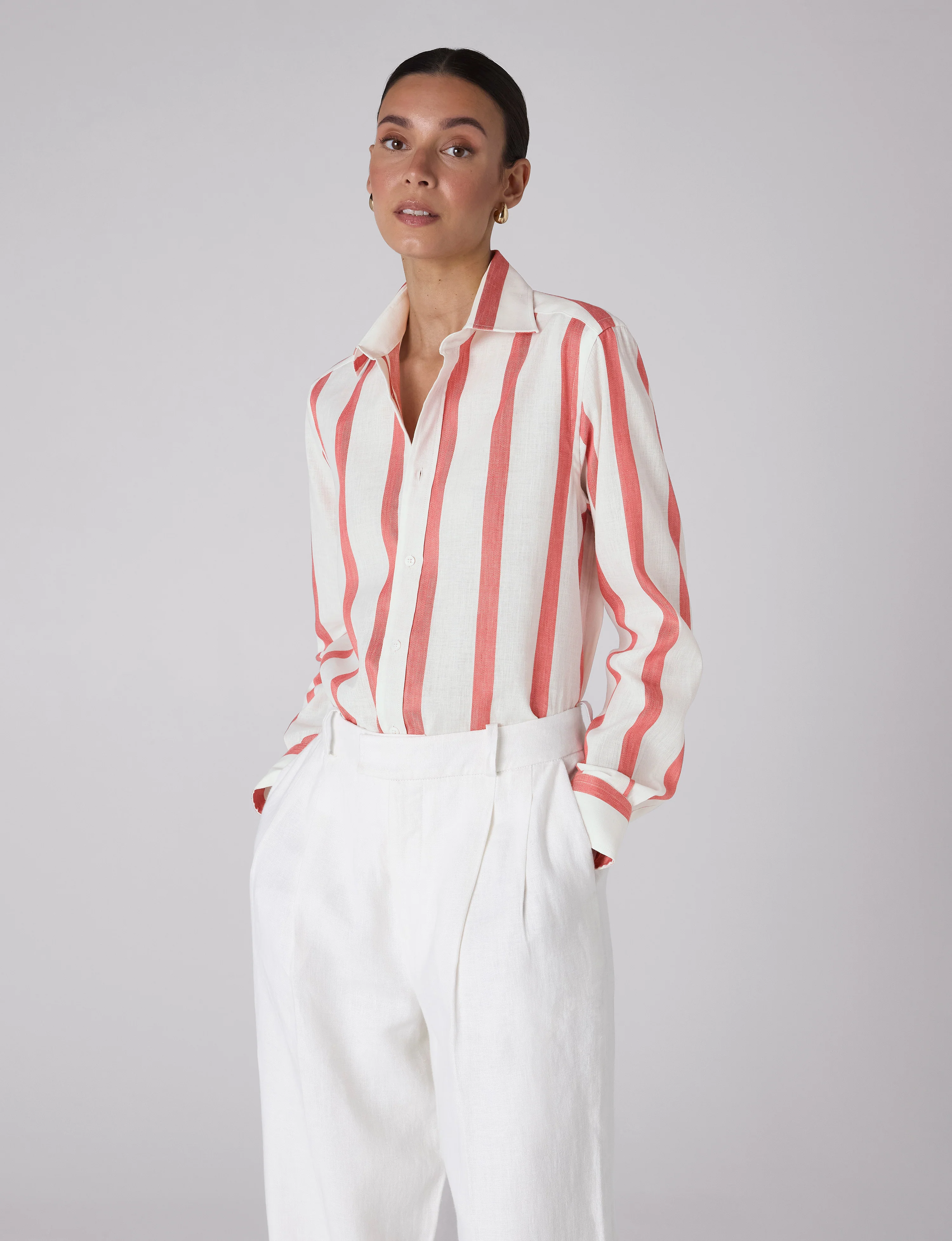 The Boyfriend: Weave, Strawberry Stripe - With Nothing Underneath