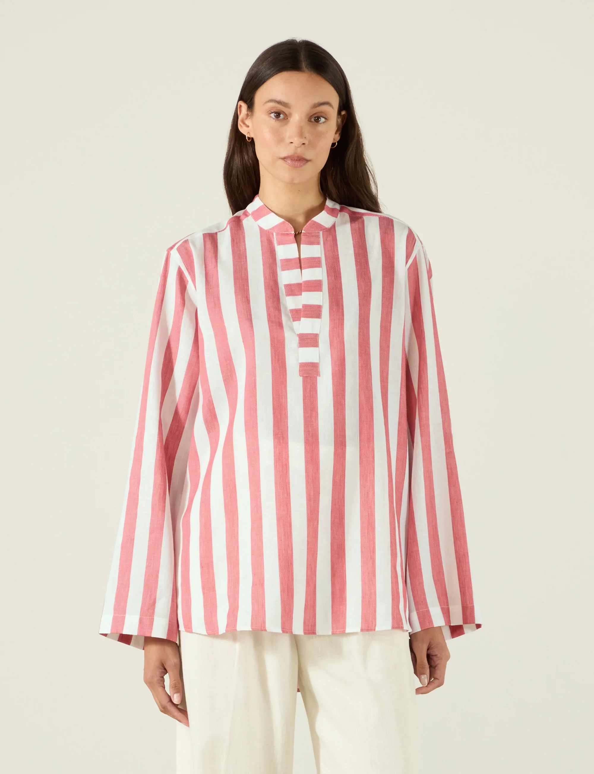 Ada: Weave, Strawberry Stripe - With Nothing Underneath