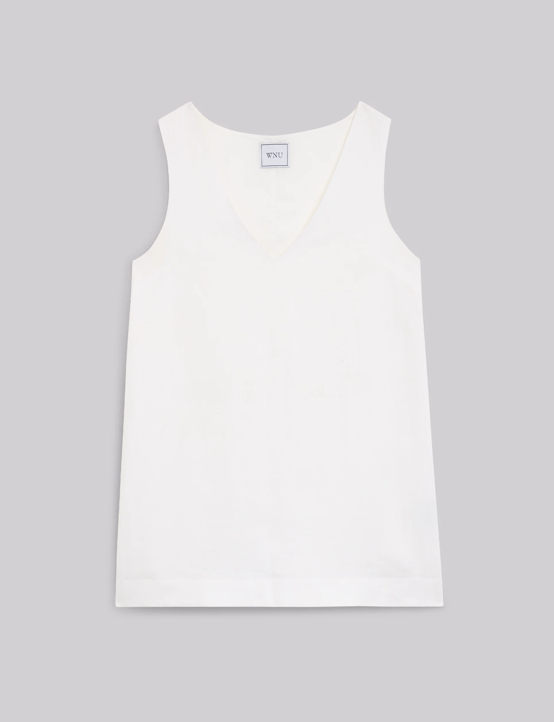 Sloane Dress: Linen, White - With Nothing Underneath