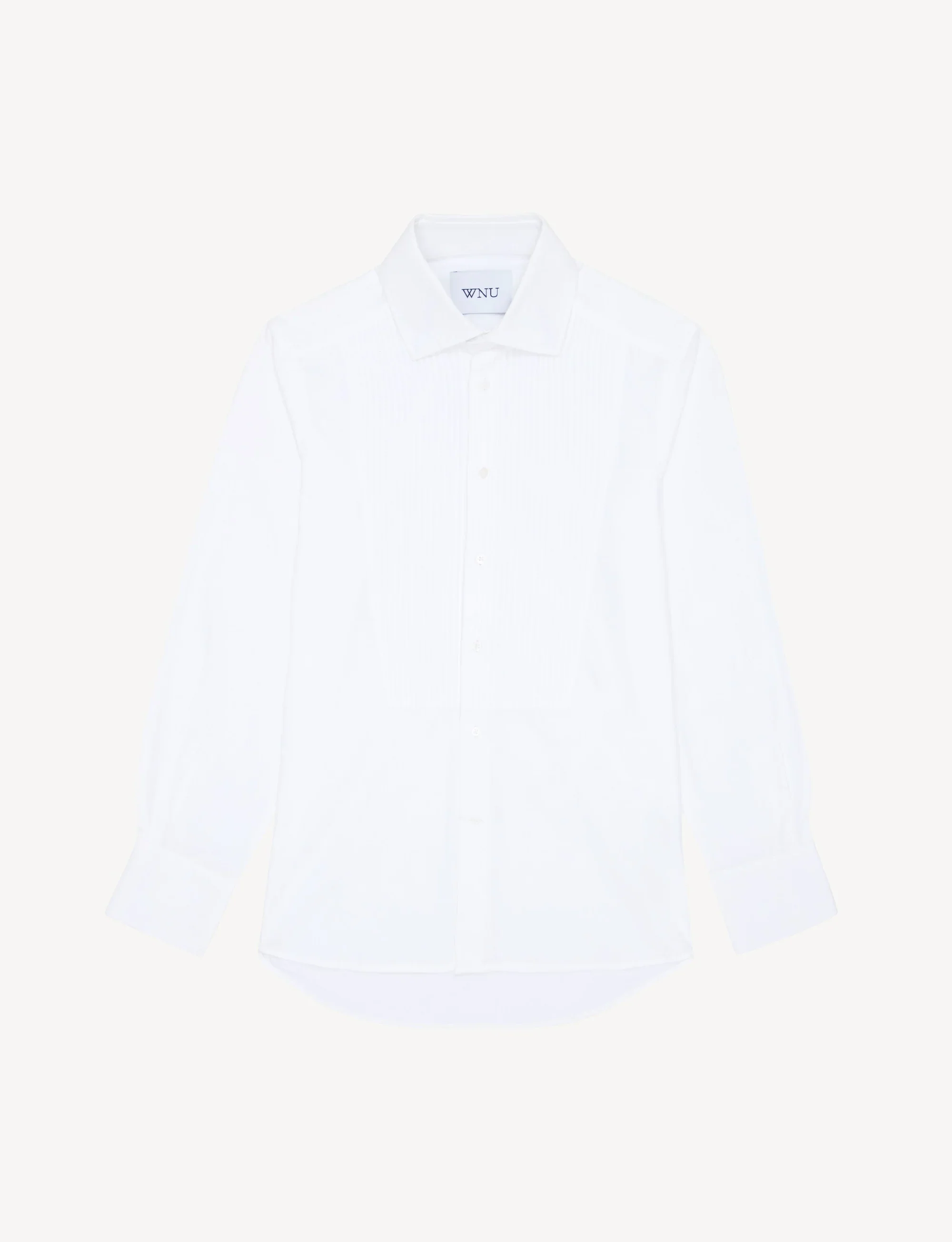 The Dress Shirt: Poplin, White - With Nothing Underneath