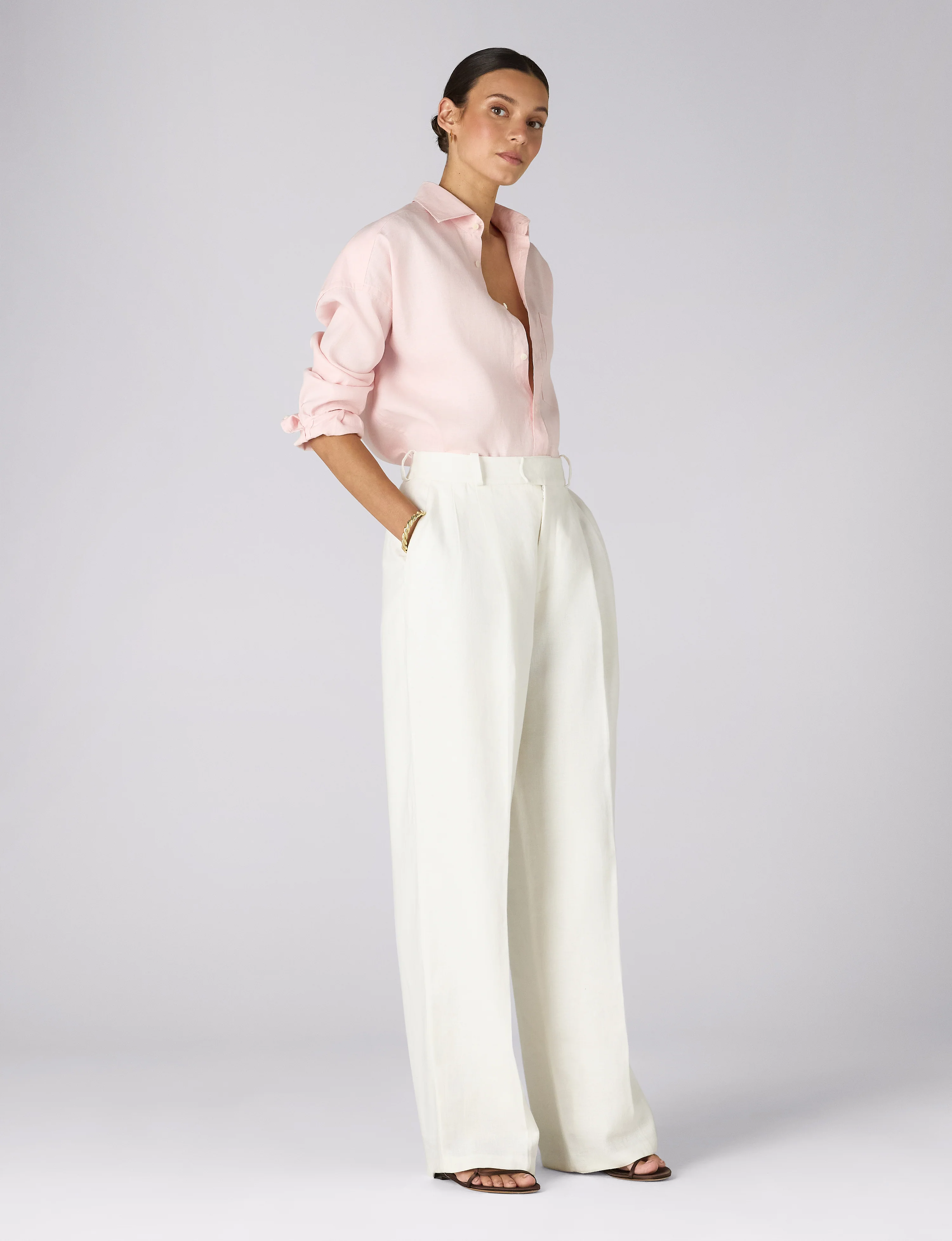 The Weekend: Hemp, Blush Pink - With Nothing Underneath