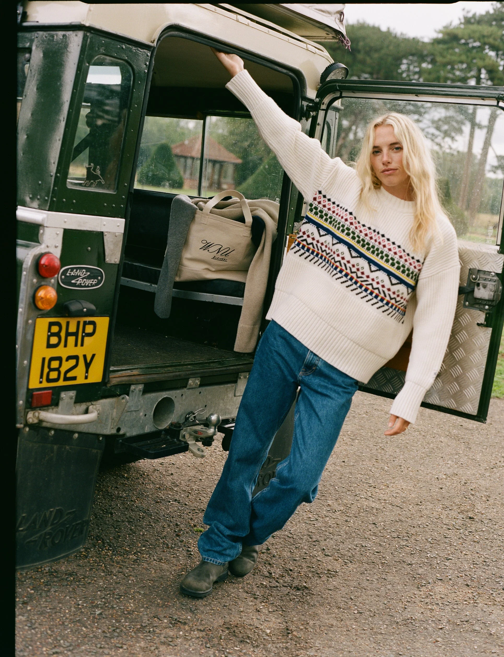 Chamonix Jumper: Wool, Multi - With Nothing Underneath