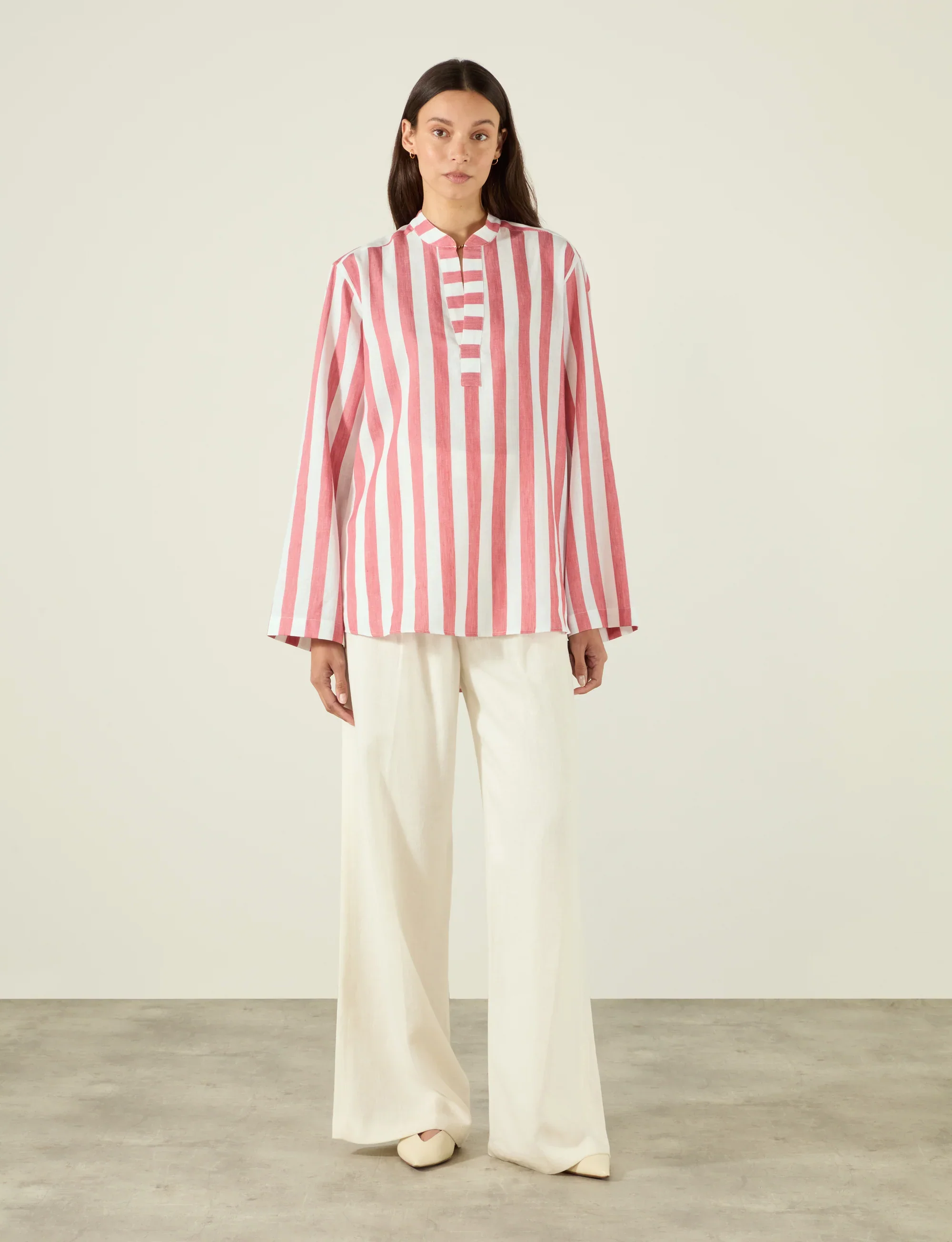 Ada: Weave, Strawberry Stripe - With Nothing Underneath