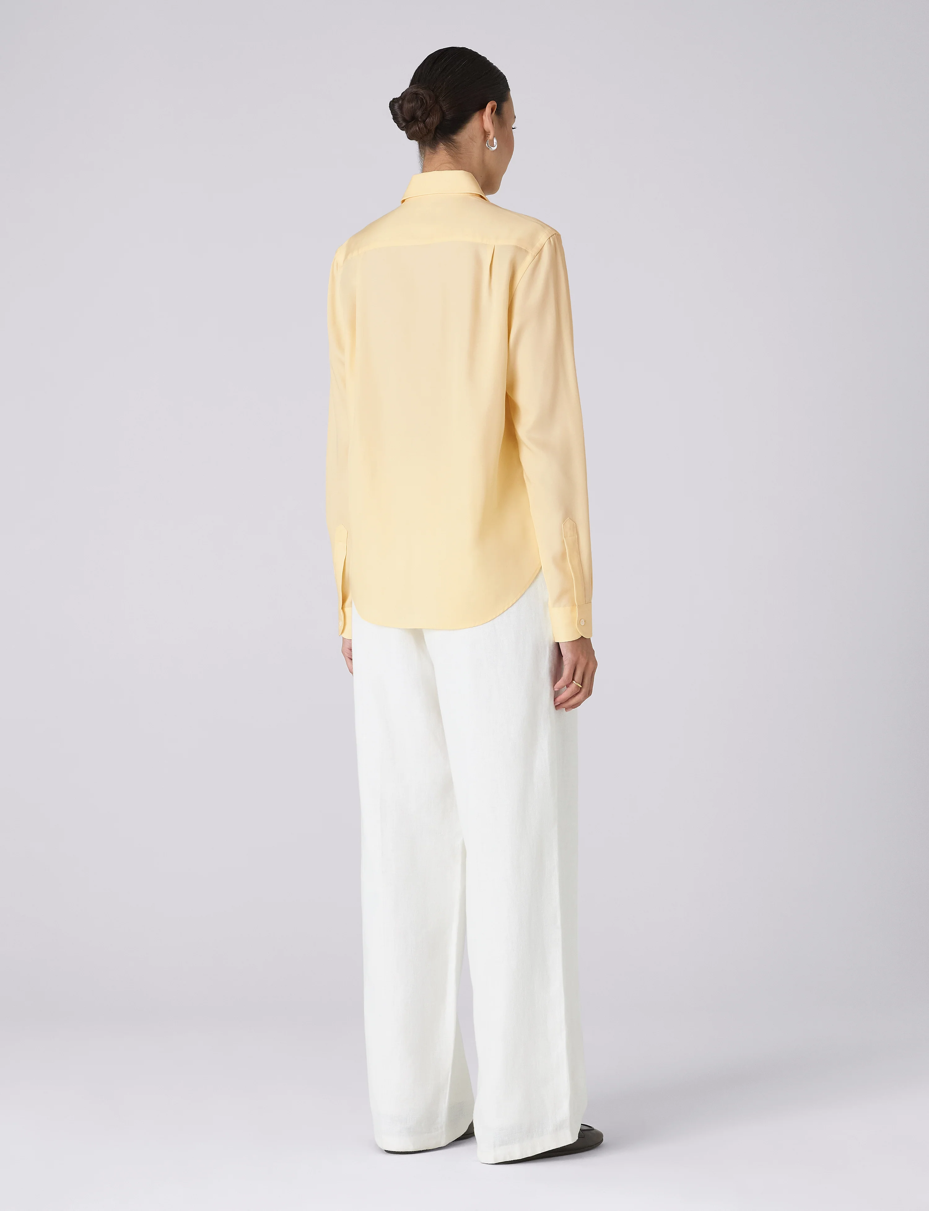 The Classic: TENCEL™ Lyocell, Pale Yellow - With Nothing Underneath