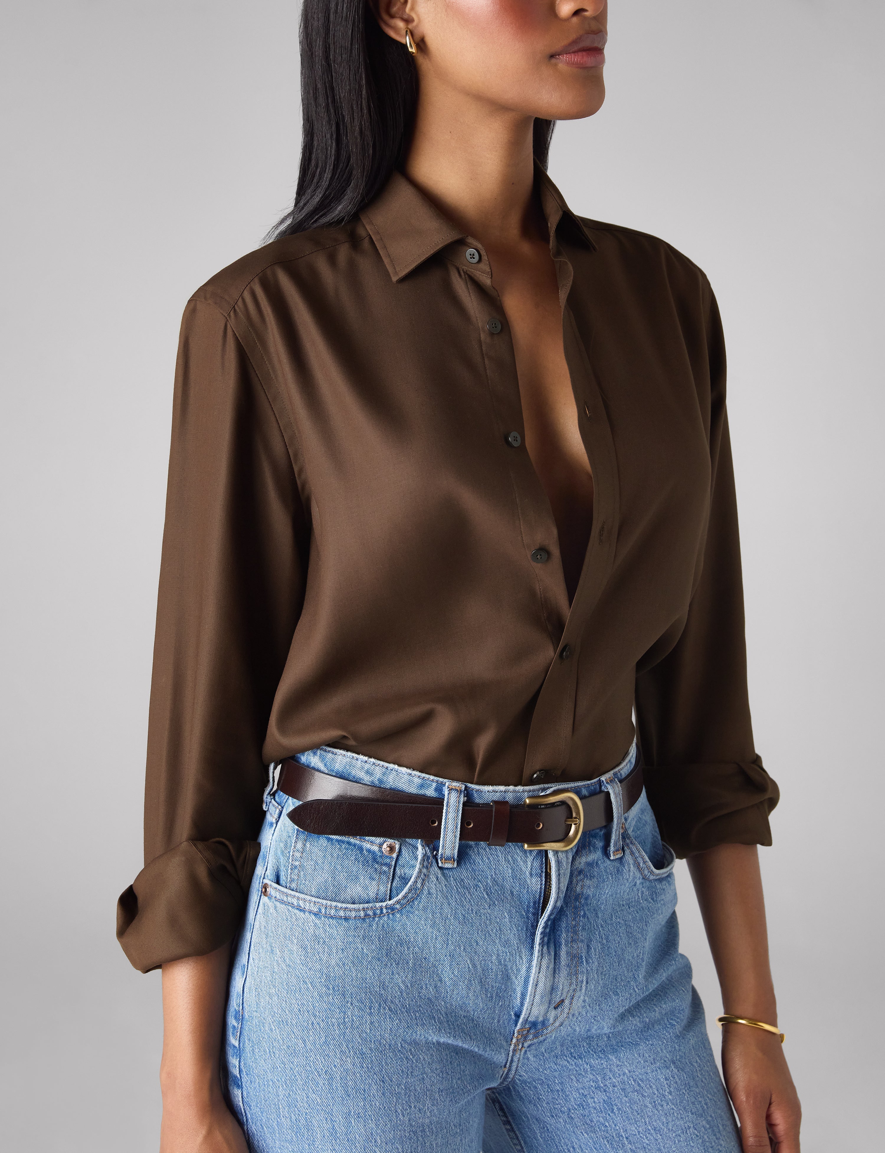 The Classic: TENCEL™ Lyocell, Chocolate - With Nothing Underneath