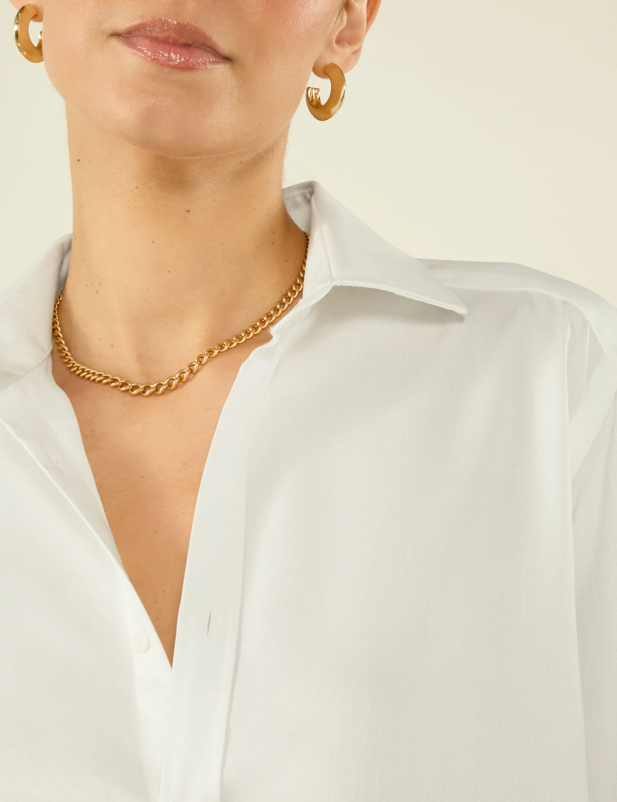 The Classic: TENCEL™ Lyocell, Off-White - With Nothing Underneath