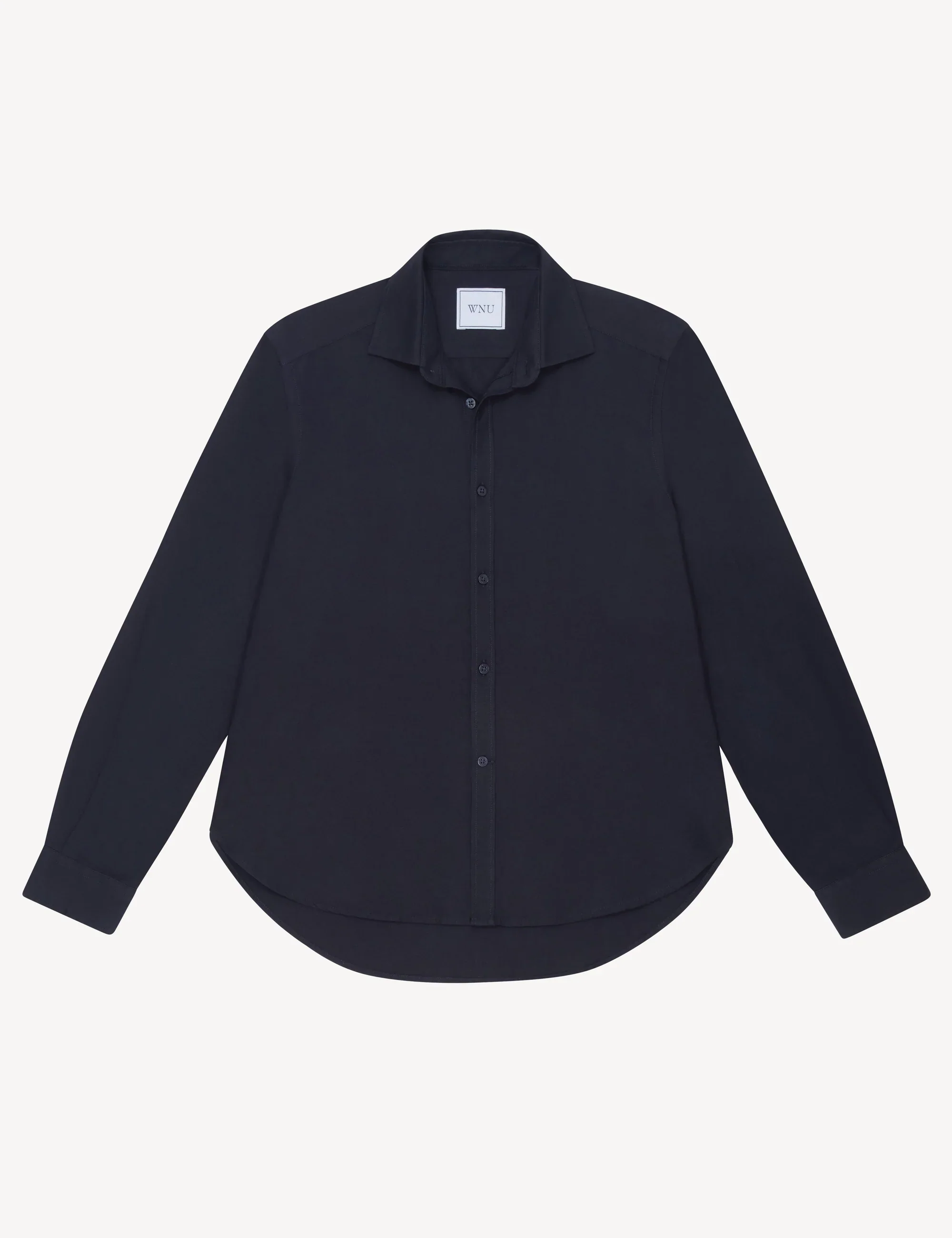 The Classic: Oxford, Navy Blue - With Nothing Underneath