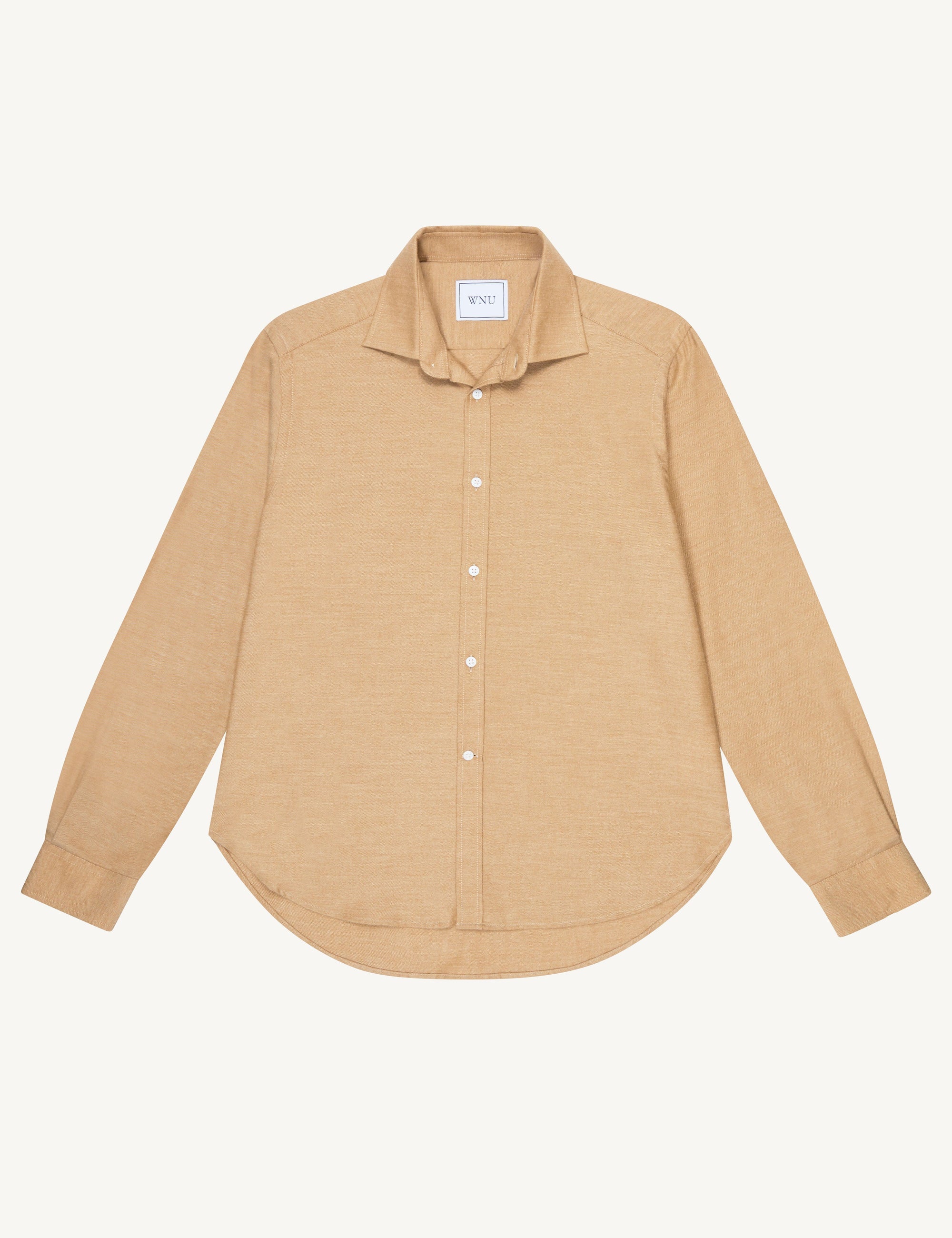 The Classic: Fine Brushed, Caramel - With Nothing Underneath