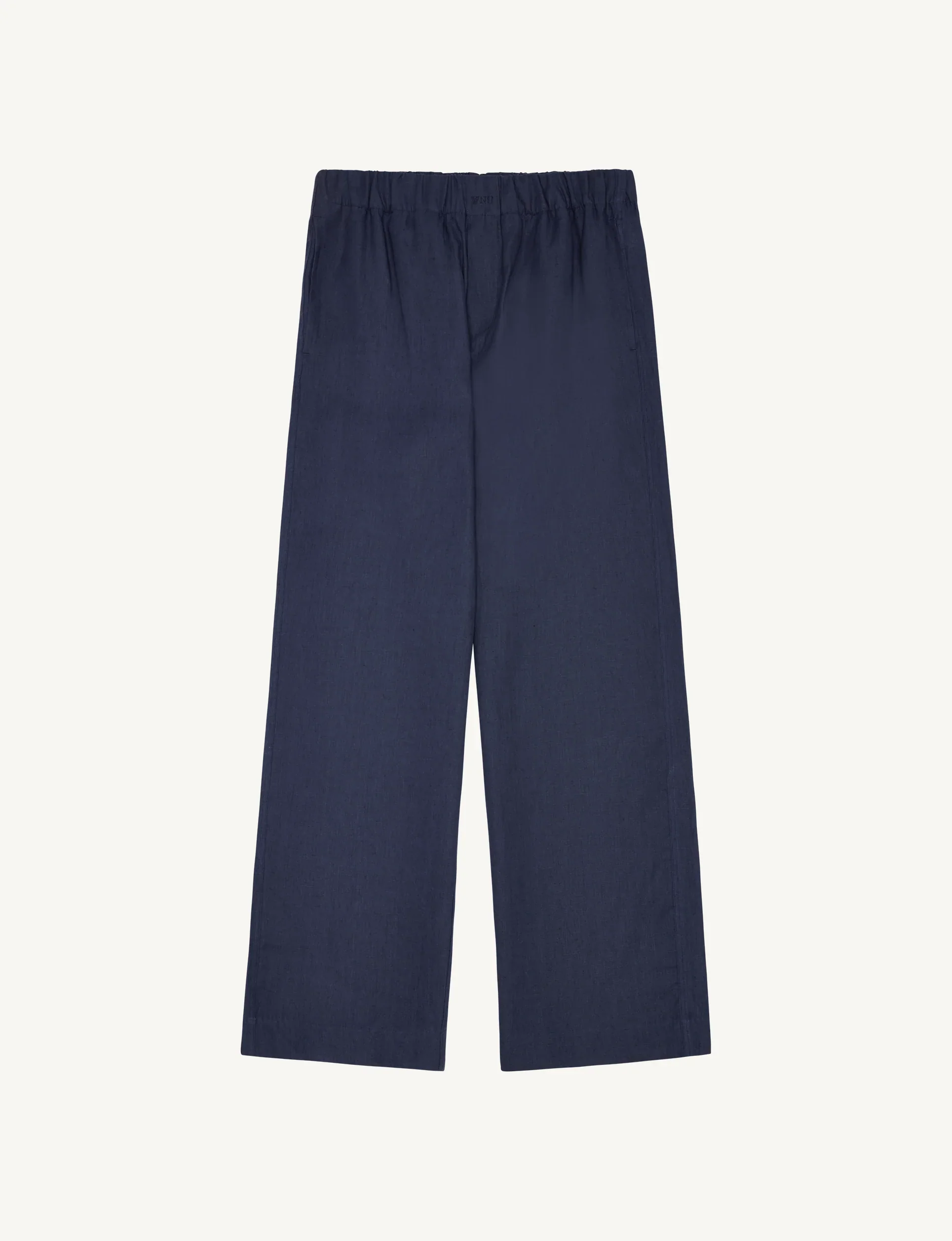 The Palazzo: Hemp, Navy - With Nothing Underneath